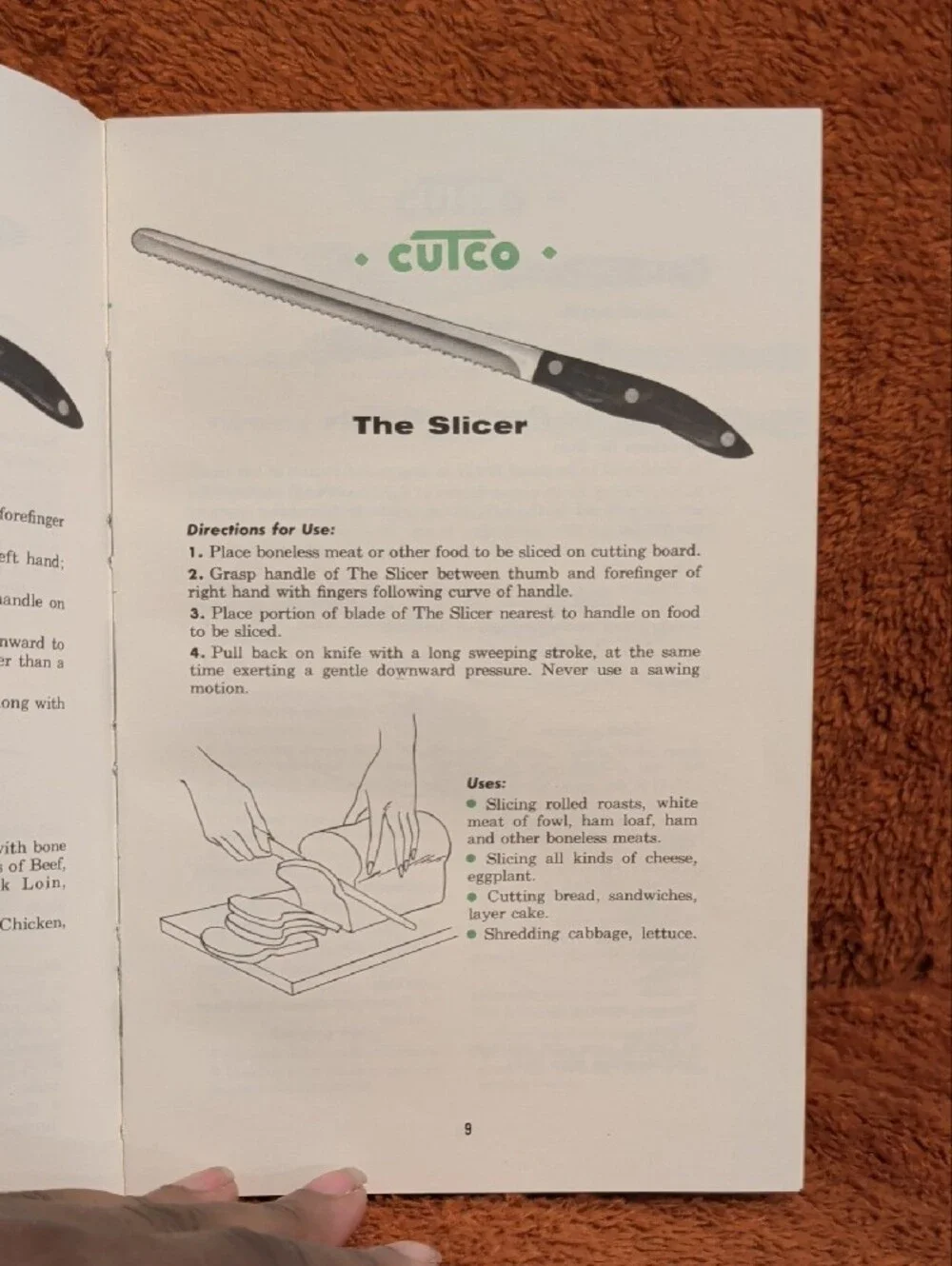 Cutco Cook Book World's Finest Cutlery ( 1961 )